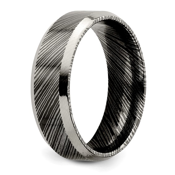 Edward Mirell Timoku Flat Beveled Edge 7mm Band