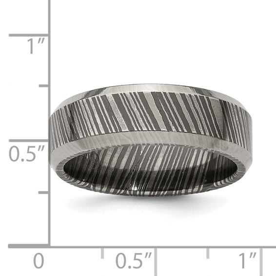 Edward Mirell Timoku Flat Beveled Edge 7mm Band