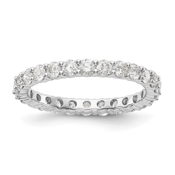 14KW Lab Grown Diamond VS/SI+ G+ Shared Prong Eternity Band