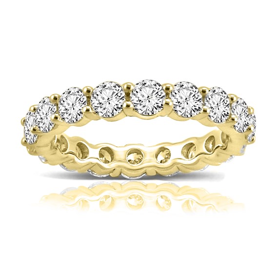 14K Yellow 3CT SHRDPRG ET