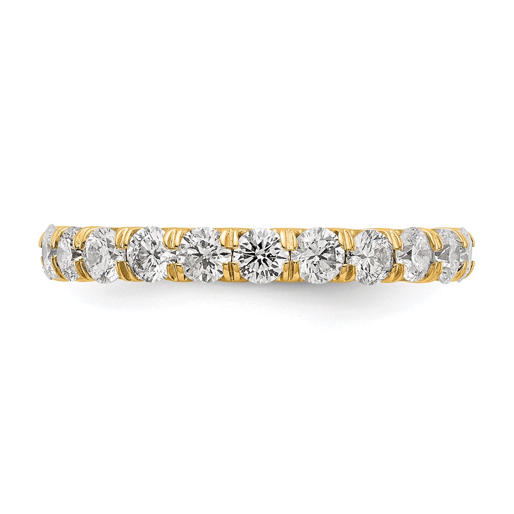 True Origin 14k 2 carat Lab Grown Diamond VS+ F+ Complete Size 8 Eternity Band (ET0005-200-8Y4LD)