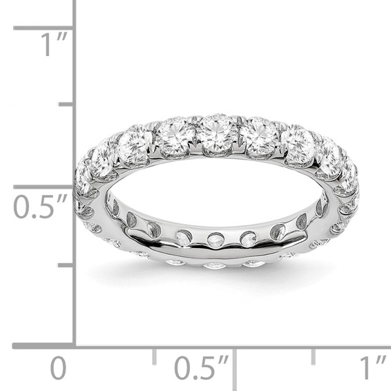 Platinum Lab Grown Diamond VS/SI+ G+ Eternity Band