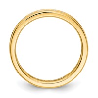 14K Yellow Gold 1 Carat Lab Grown Diamond VS SI+ G+ Complete Channel Set Eternity Band view 3