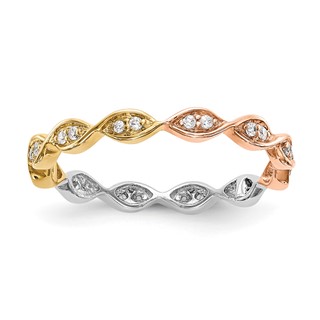 1/6ct Vintage Pave Diamond Eternity Band         