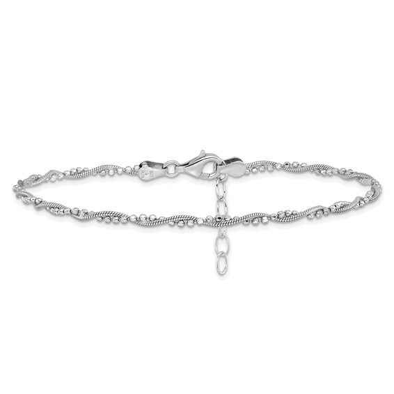 Leslie's Sterling Silver Anklets