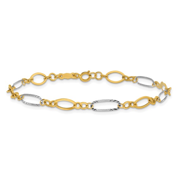 Gold Polished Fancy Bracelets
