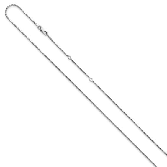 Leslie's Sterling Silver Snake Adjustable Chain