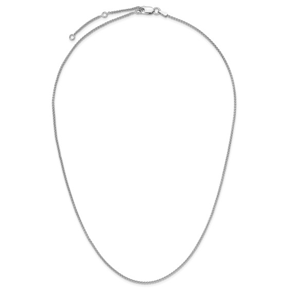 Leslie's Sterling Silver Spiga Adjustable Chain