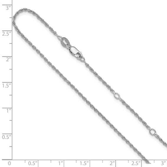 Leslie's Sterling Silver Loose Rope Adjustable Chain