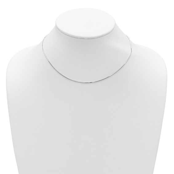 Leslie's Sterling Silver Diamond-Cut Snake Adjustable Chain