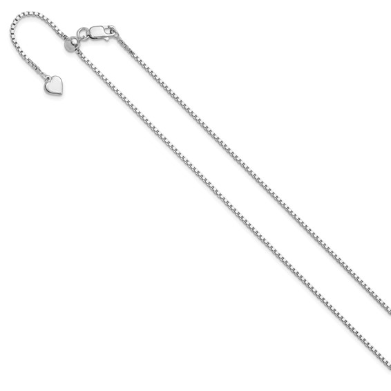 Leslie's Sterling Silver Adjustable Box Chain