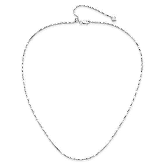 Leslie's Sterling Silver Adjustable Box Chain