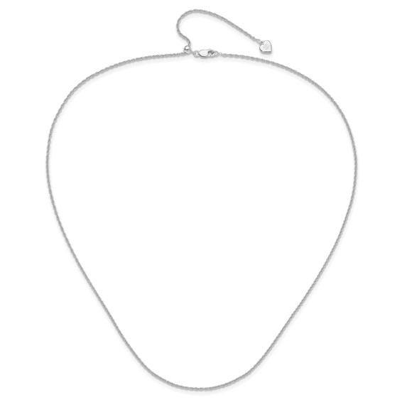 Leslie's Sterling Silver Loose Rope Adjustable Chain