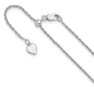 Leslie's Sterling Silver Loose Rope Adjustable Chain