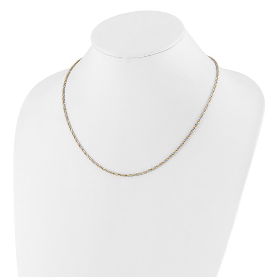 Leslie's Sterling Silver Cyclone Adjustable Chain