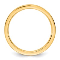14K 1.5mm Yellow Gold Standard Flat Comfort Fit Band view 2