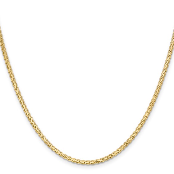 Gold (14K) Flat Wheat Chain