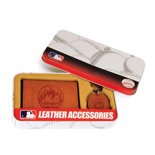 MLB Oakland Athletics Leather Wallet/Keyring Set by Rico Industries