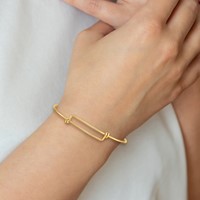 1/20 14K Gold Filled 1.65mm Expandable Bangle Bracelet view 4