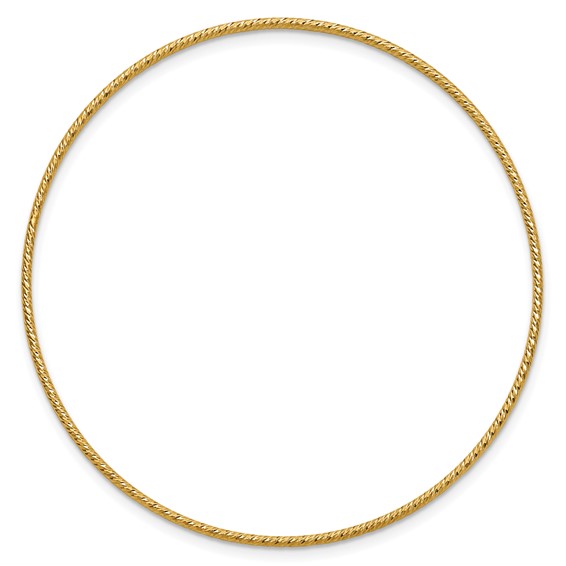 1/20 14K Gold Filled Sparkle 1.30mm Wire Stacking Bangle