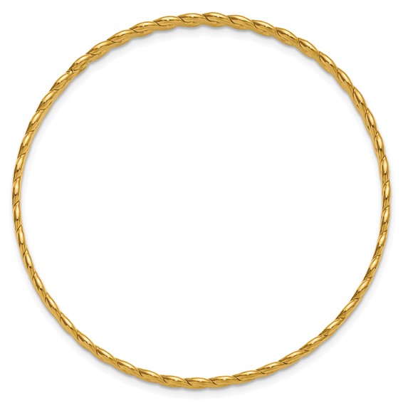 1/20 14K Gold Filled 3.50mm Woven Bangle