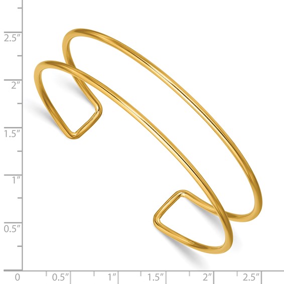 1/20 14K Gold Filled Double Bangle