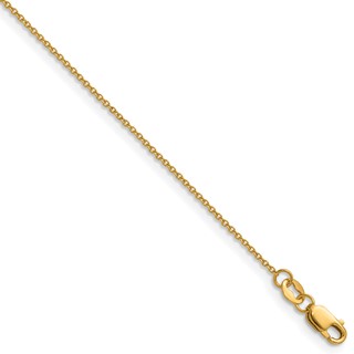 1/20 14K Gold Filled Carded Cable Chain