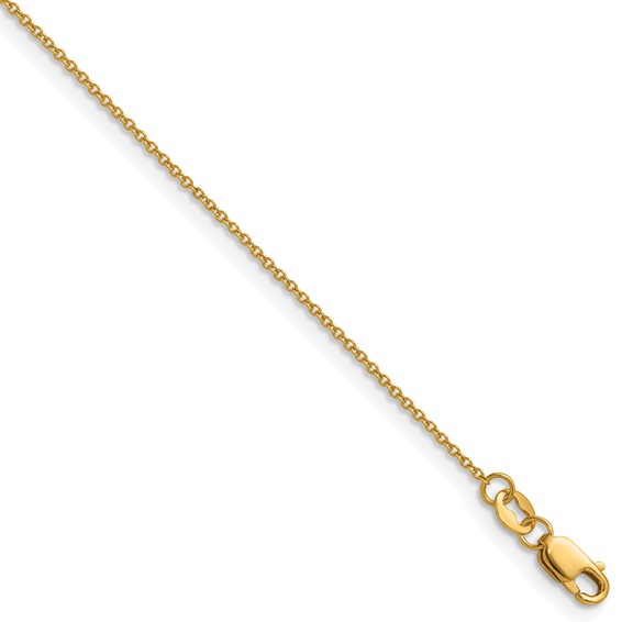 1/20 14K Gold Filled Carded Cable Chain