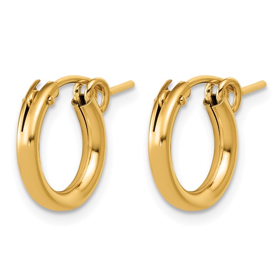 Gold Filled 2.3mm Hoop Earrings