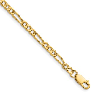 1/20 14K Gold Filled Figaro Chain