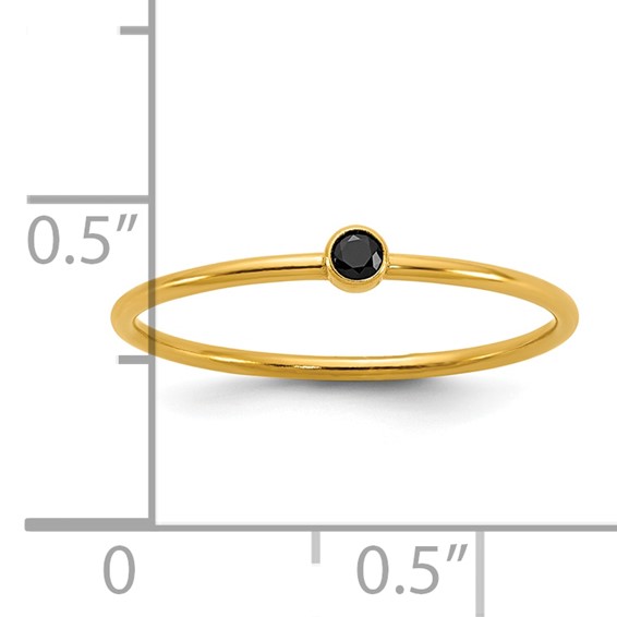 Gold Filled CZ Rings