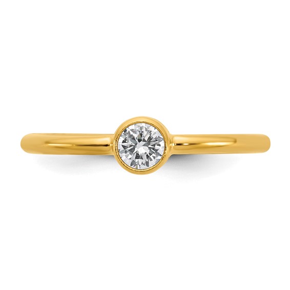1/20 14K Gold Filled CZ 1.50mm Ring
