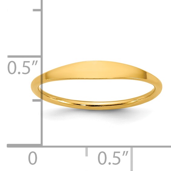 1/20 14K Gold Filled Signet Ring