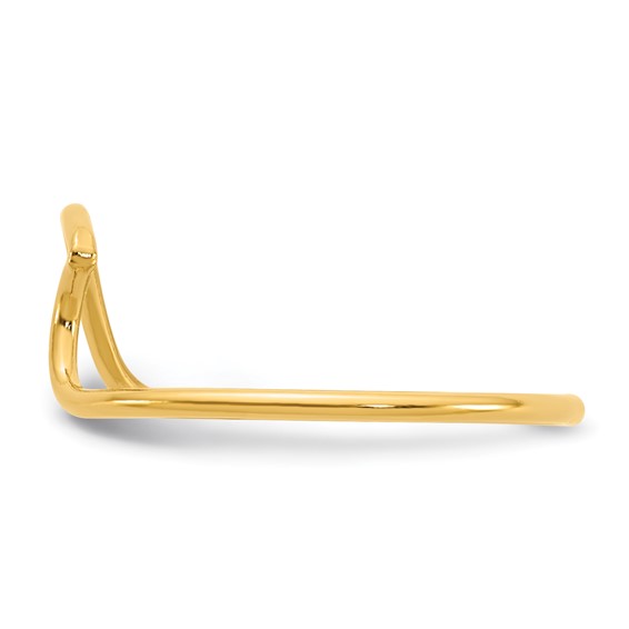 1/20 14K Gold Filled Wave 1.0mm Ring