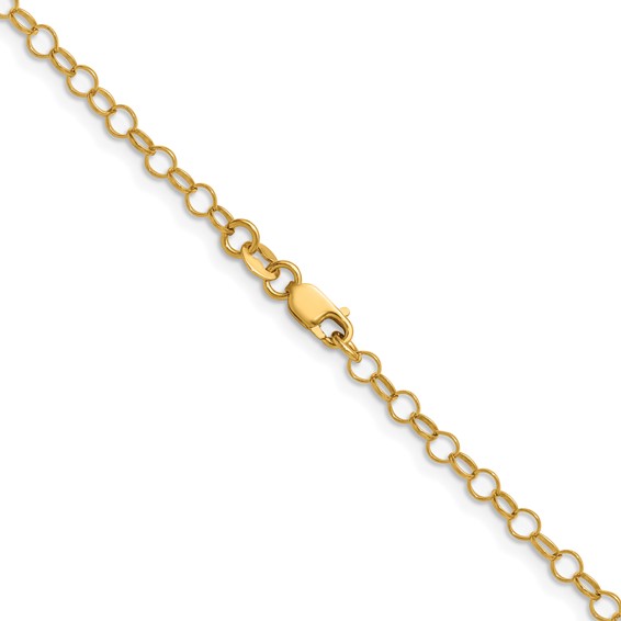 1/20 14K Gold Filled Rolo Chain