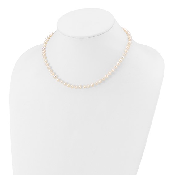 Gold Filled Semi Round Freshwater Cultured Pearl