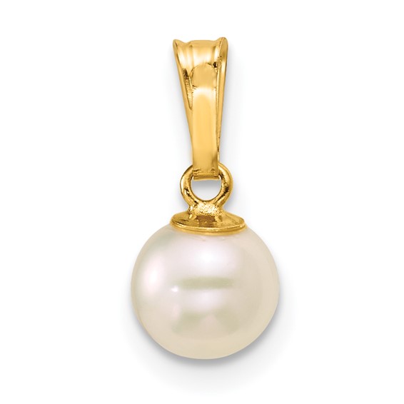Gold Filled Freshwater Cultured Pearl Pendant