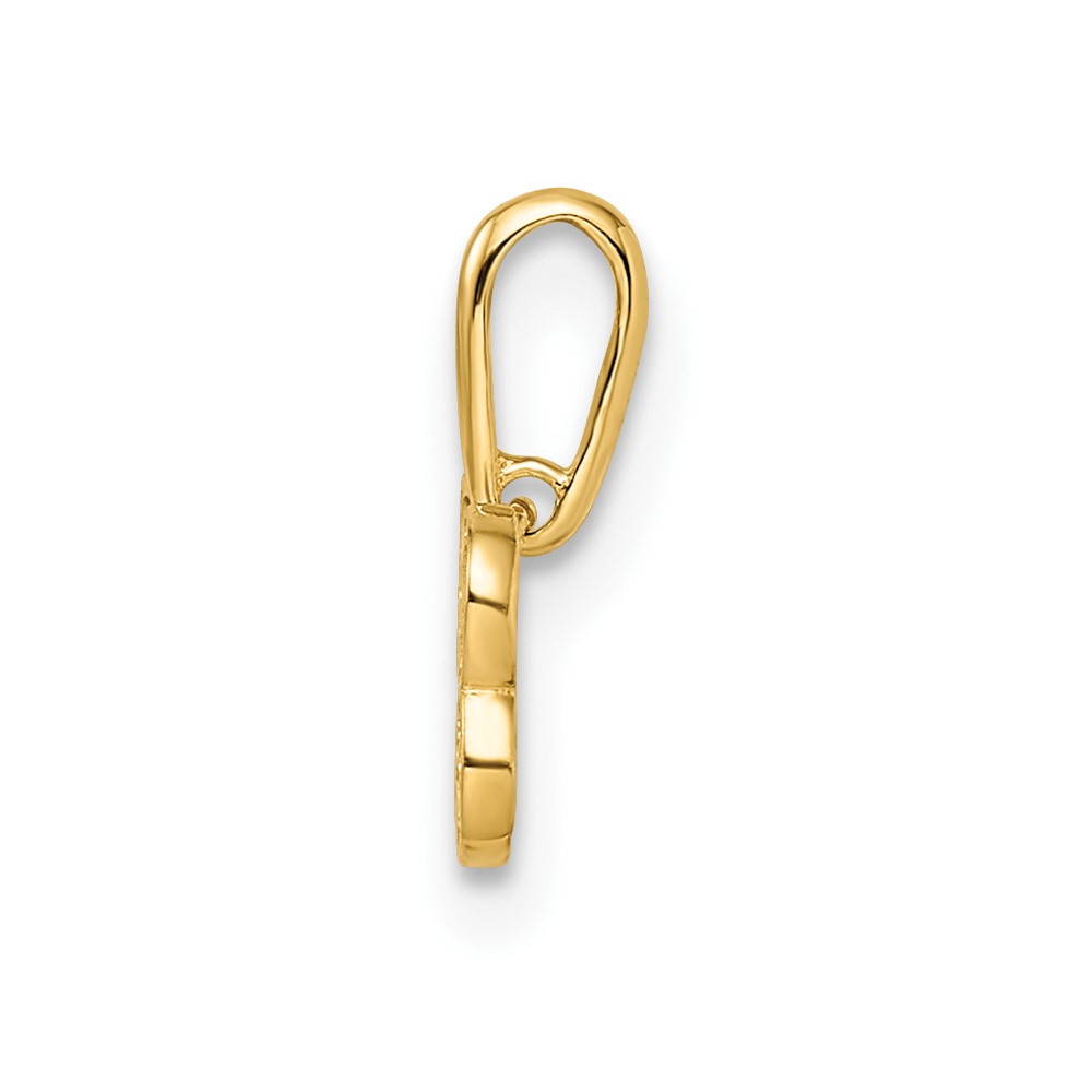 14k Madi K CZ Dog Bone Pendant (GK1095)