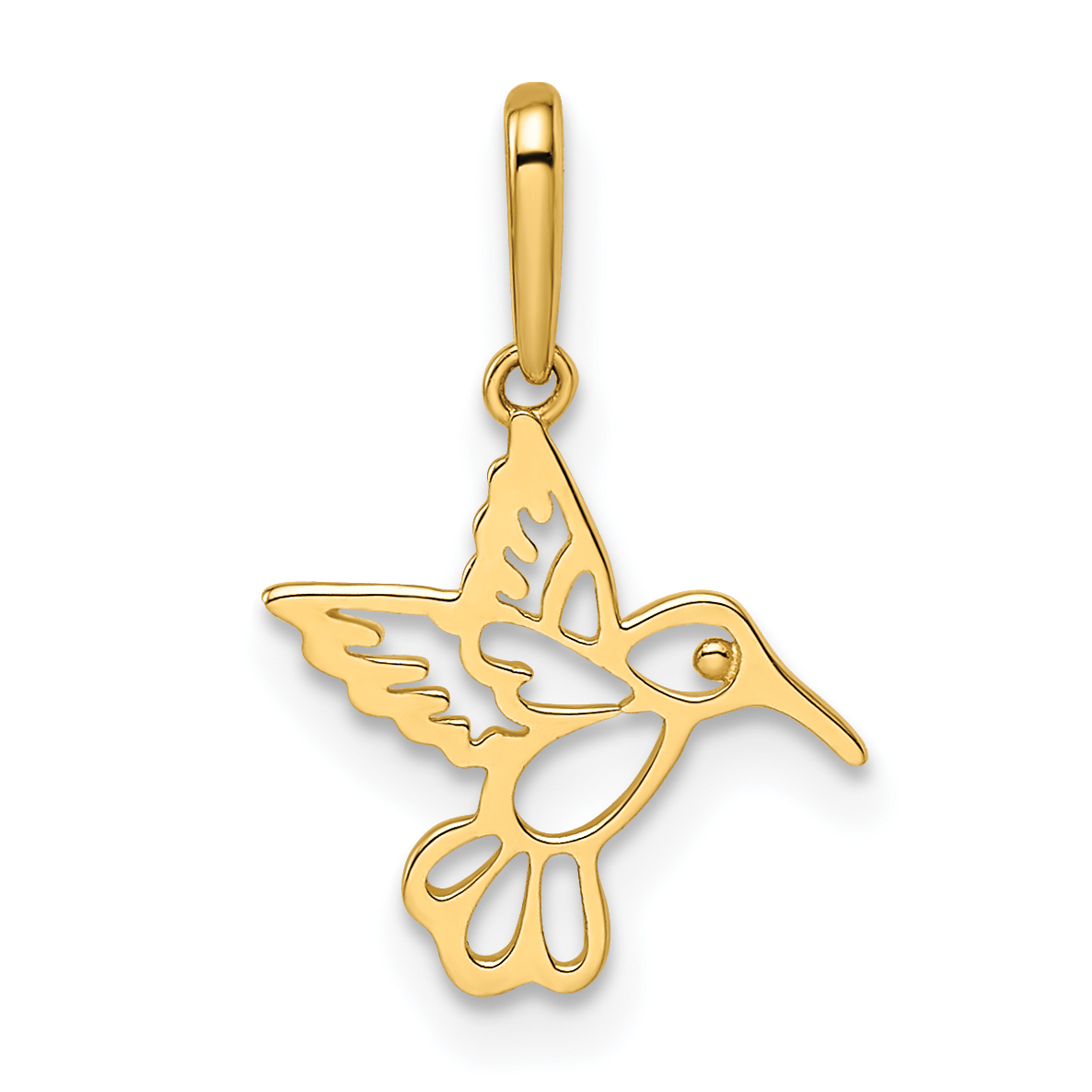 14k Madi K Hummingbird Pendant (GK1102)