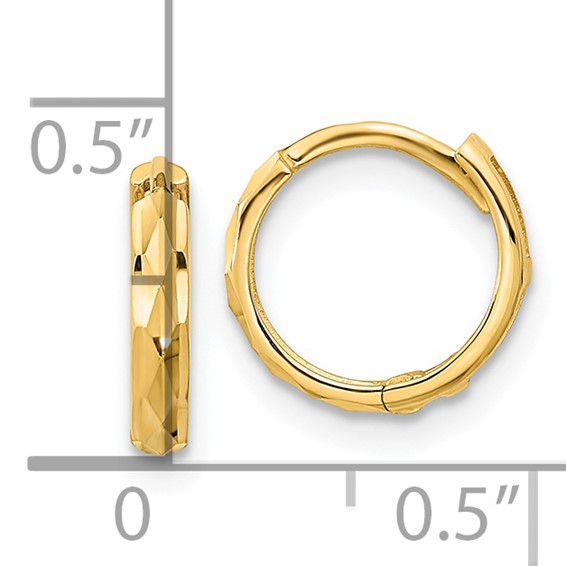 Madi K® Gold Hoop Earrings