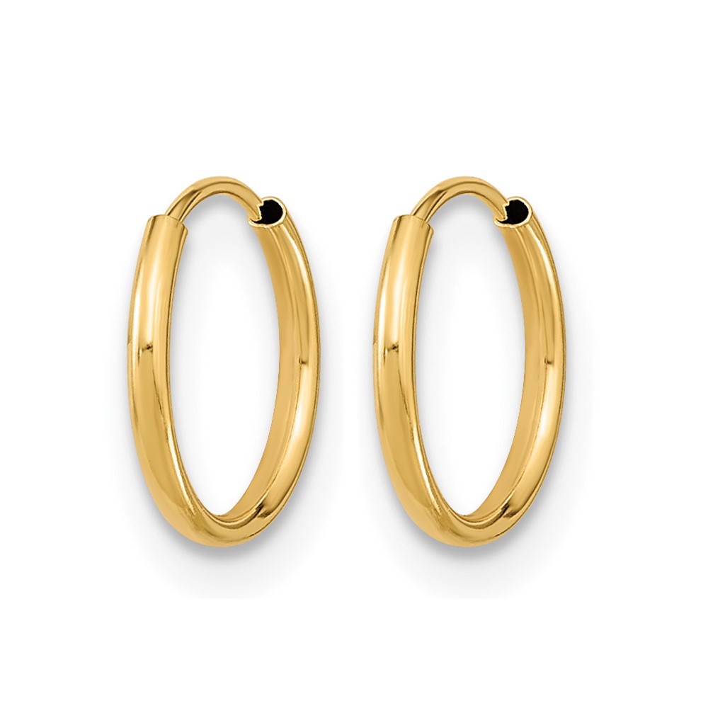 14k Madi K Endless Hoop Earrings (GK265)