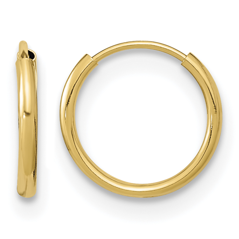 14k Madi K Endless Hoop Earrings (GK265)