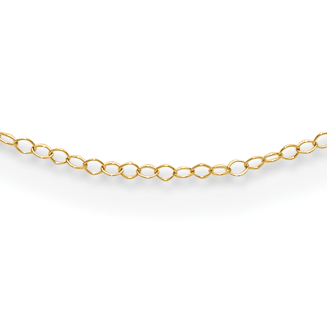 14k Madi K Cable Chain (GK313-15)
