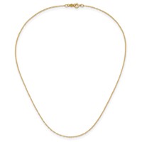14K Yellow Gold Madi K Rope Chain, 15" view 3