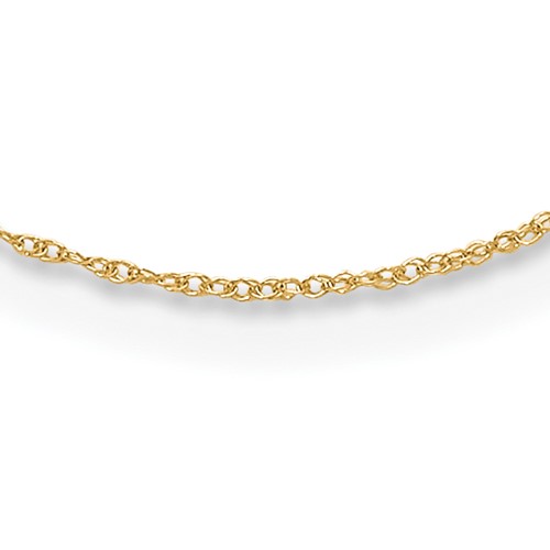 14K Yellow Gold Madi K Rope Chain, 15"