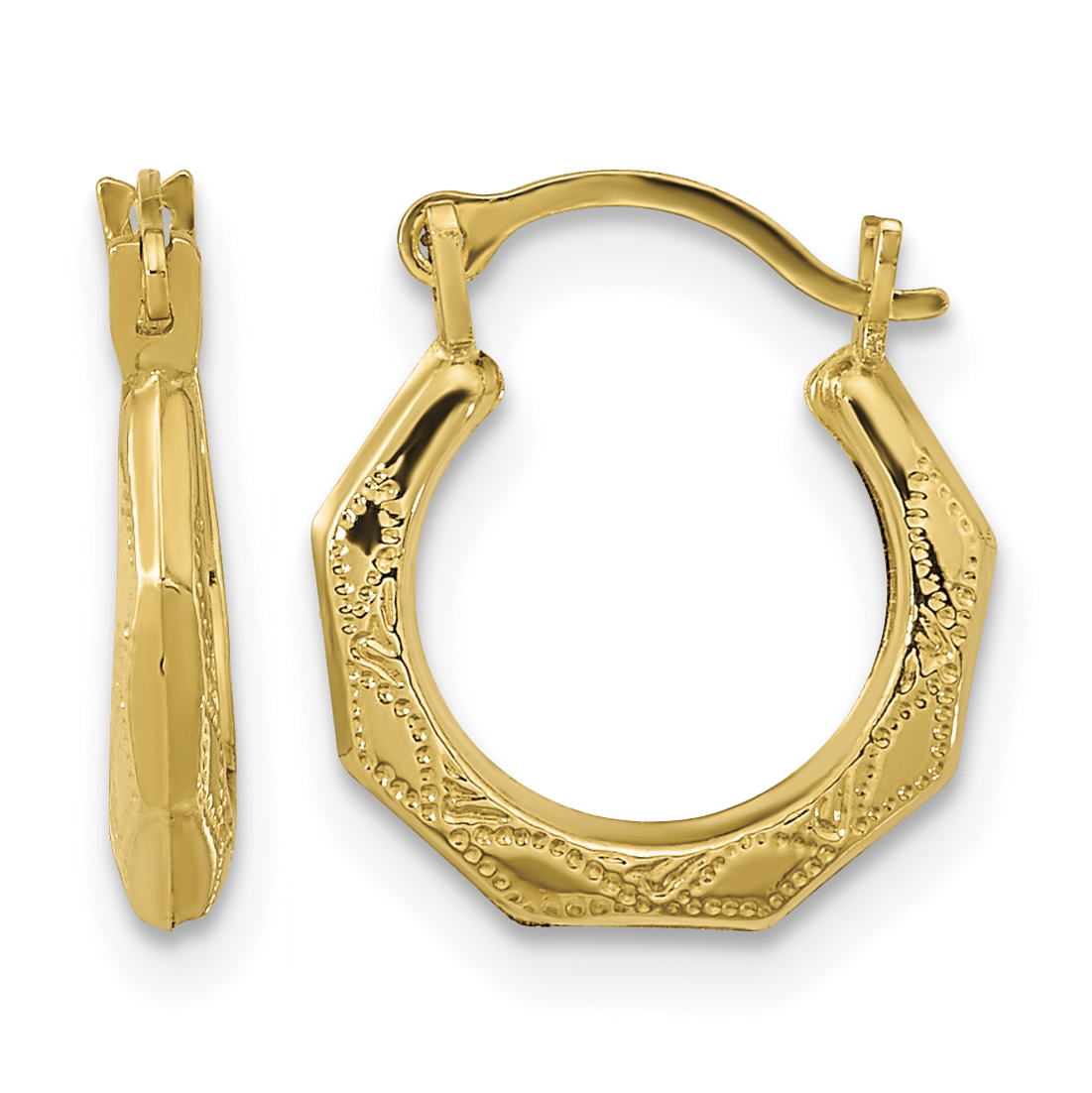14k Madi K Hinged Earrings (GK536)