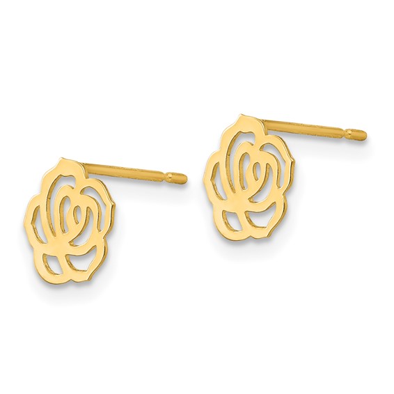 14k Madi K Children's Flower Post Earrings