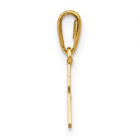 14K Yellow Gold Madi K Cross Pendant view 2