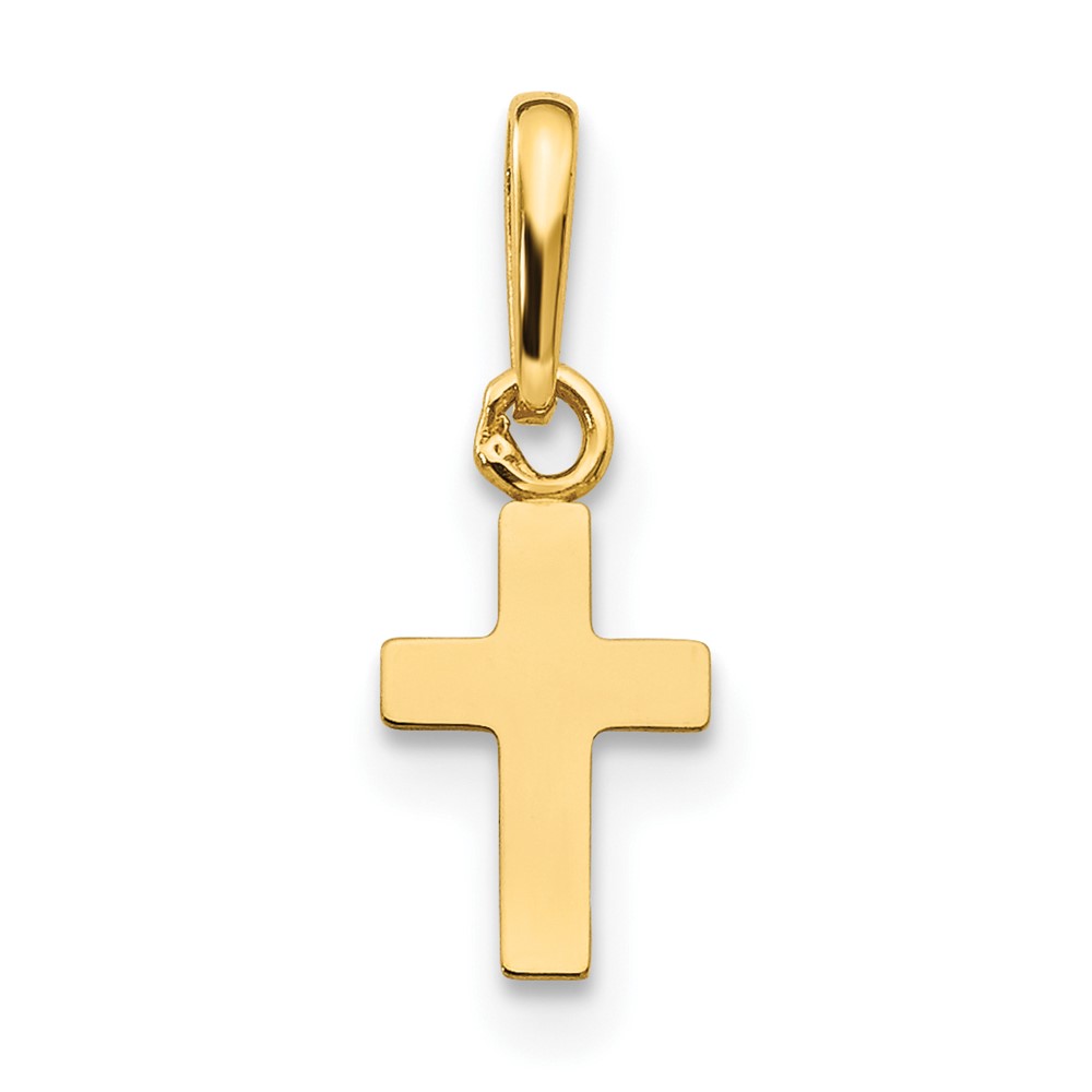 14k Madi K Children's Cross Pendant (GK872)