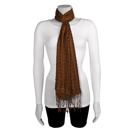 Brown Fashion Scarf